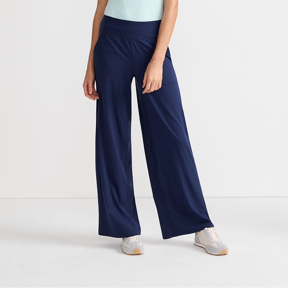 Lands' End Women's Navy Track Pants Starfish Refine